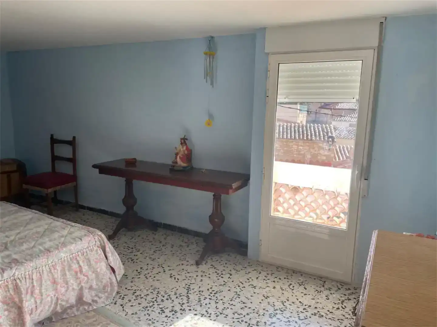 Dormitori de Casa adosada en venda en Jarque de la Val amb Jardí privat, Traster i Moblat