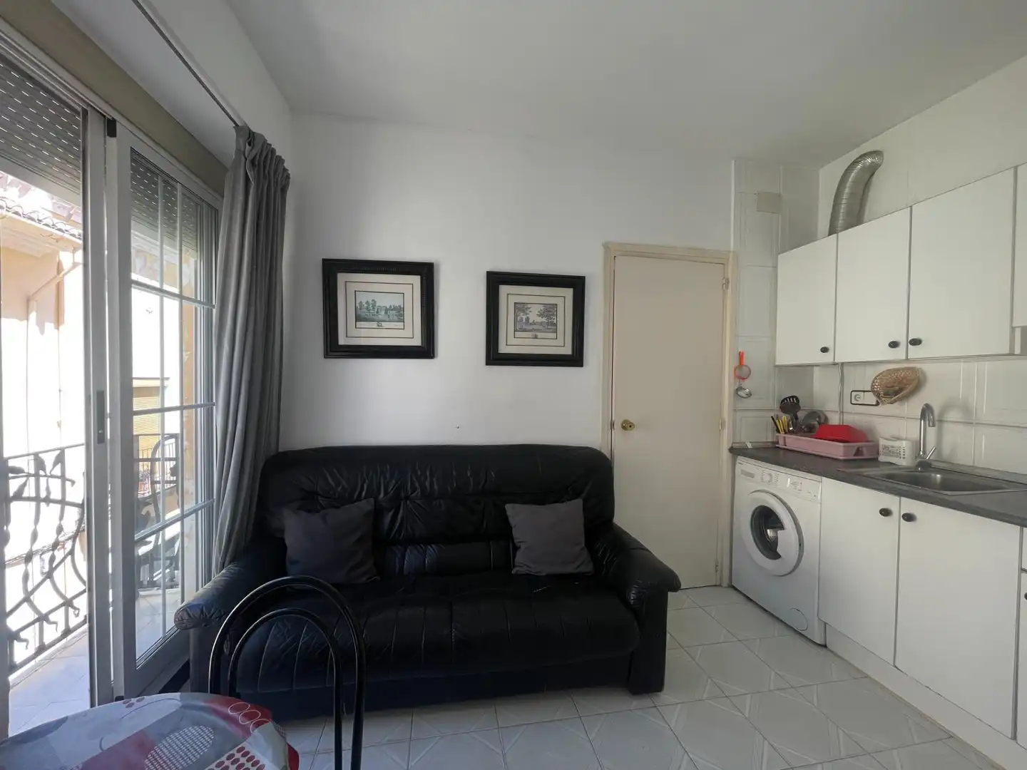 Sala de estar de Apartamento de alquiler en Requena con Balcón