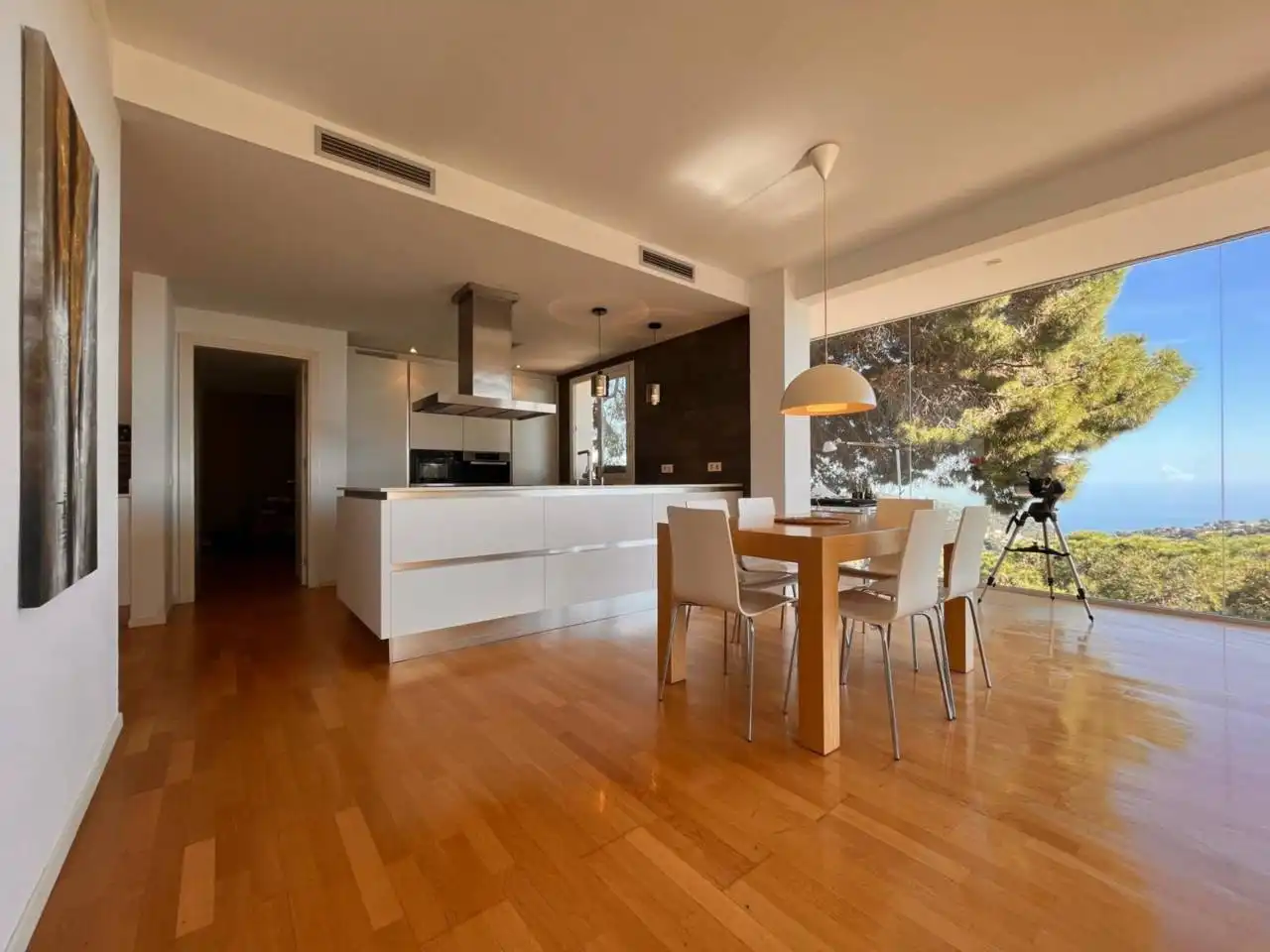 Kitchen of Houses for sale in Lloret de Mar  with Air Conditioner, Heating and Private garden
