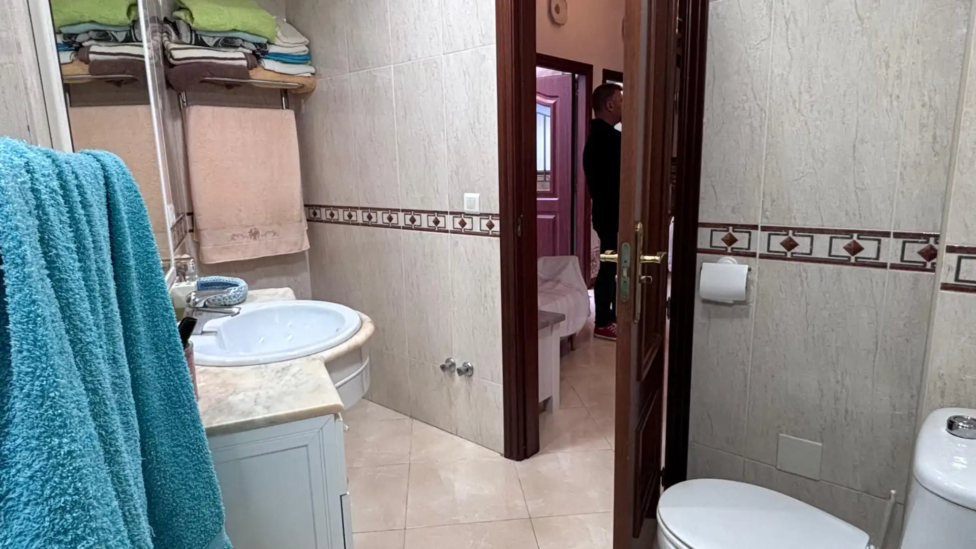 Badezimmer von Einfamilien-Reihenhaus zum Verkauf in Málaga