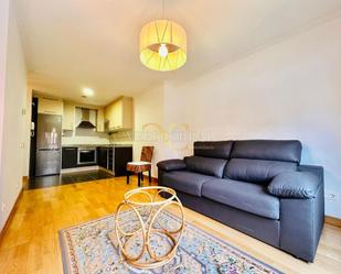 Living room of Apartment to rent in Gijón   with Heating, Private garden and Storage room