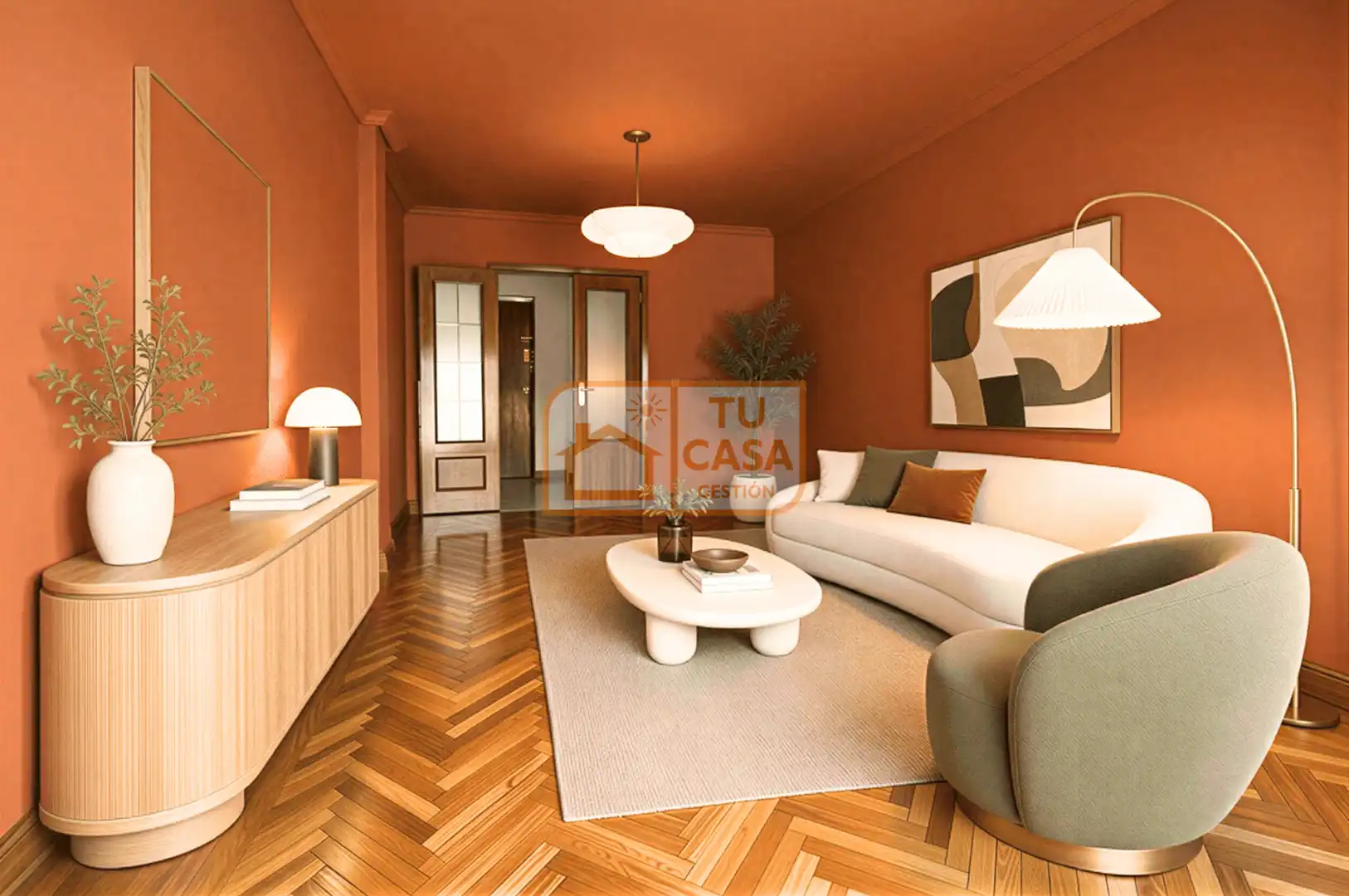 Sala de estar de Piso en venta en Cáceres con Terraza y Trastero