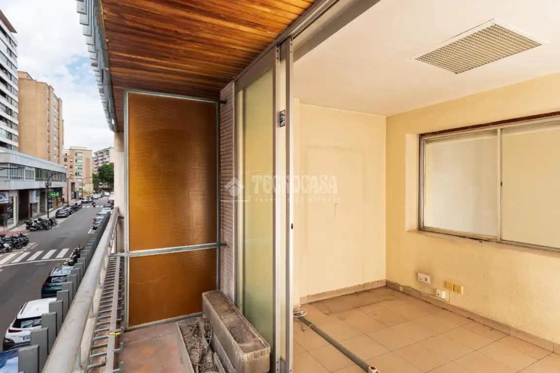 Balcony of Flat for sale in Zaragoza  with Air Conditioner, Heating and Balcony