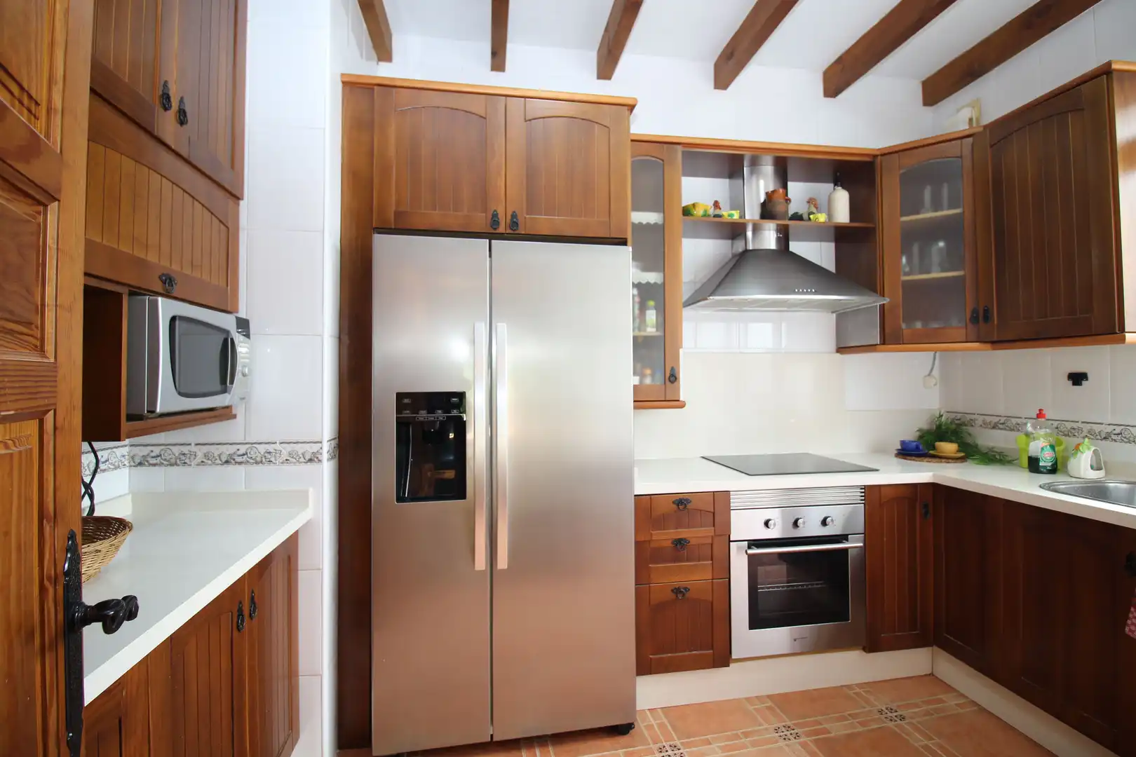 Cocina de Finca rústica en venta en Cartagena con Aire acondicionado, Jardín privado y Terraza