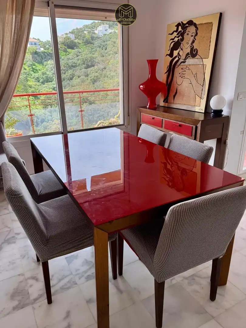 Dining room of Houses for rent in Estepona  with Air Conditioner and Community pool