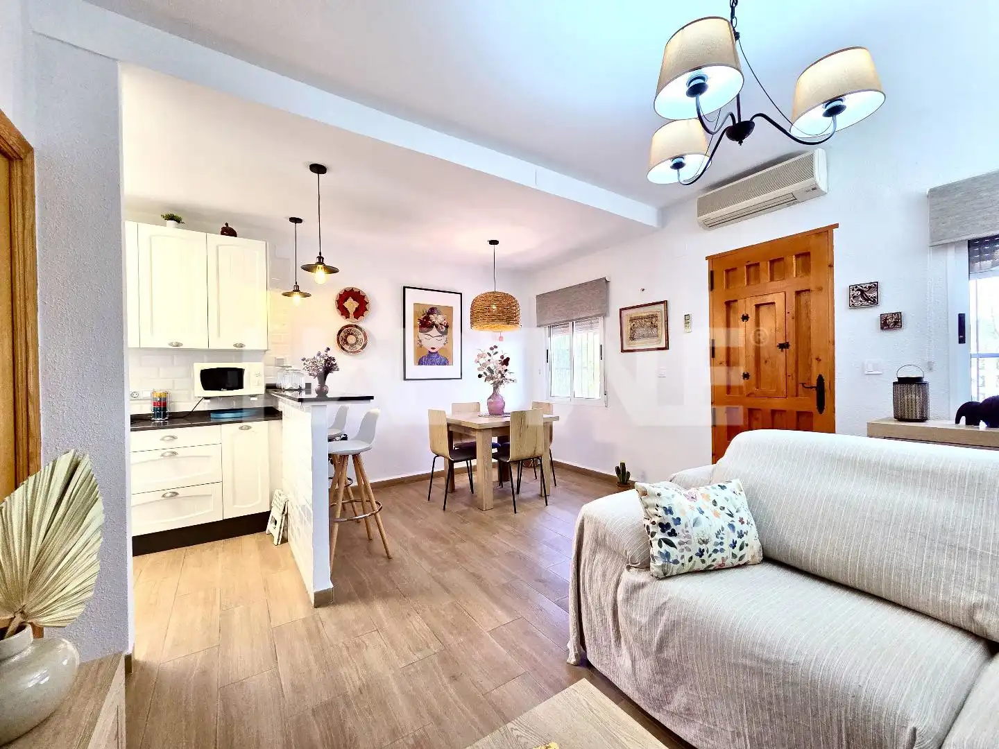 Sala de estar de Casa o chalet en venta en Alborache con Terraza, Trastero y Piscina