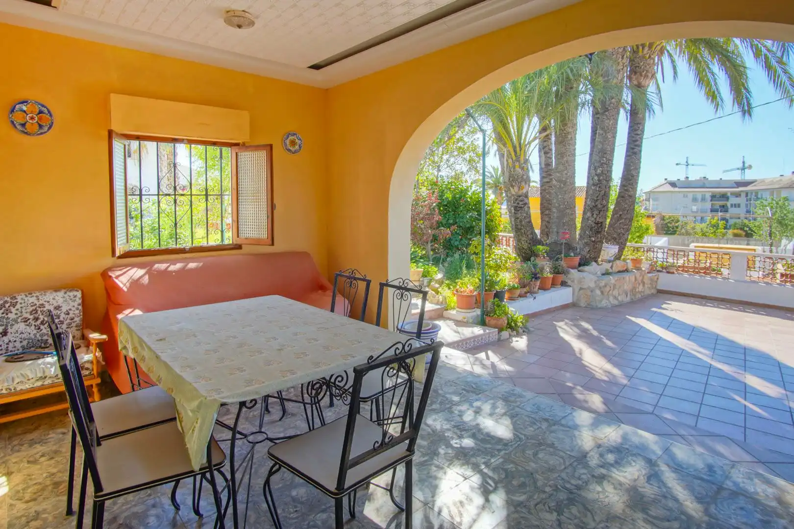Garden of Houses for sale in Jávea / Xàbia  with Air Conditioner, Heating and Private garden