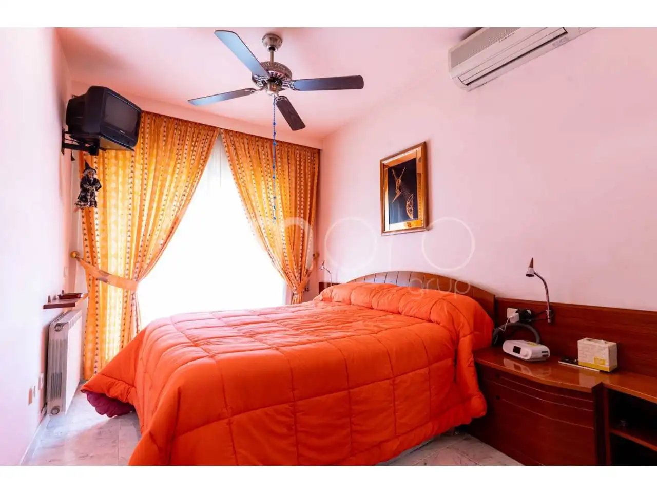 Schlafzimmer von Wohnung zum Verkauf in Vilanova i la Geltrú mit Klimaanlage, Heizung und Terrasse
