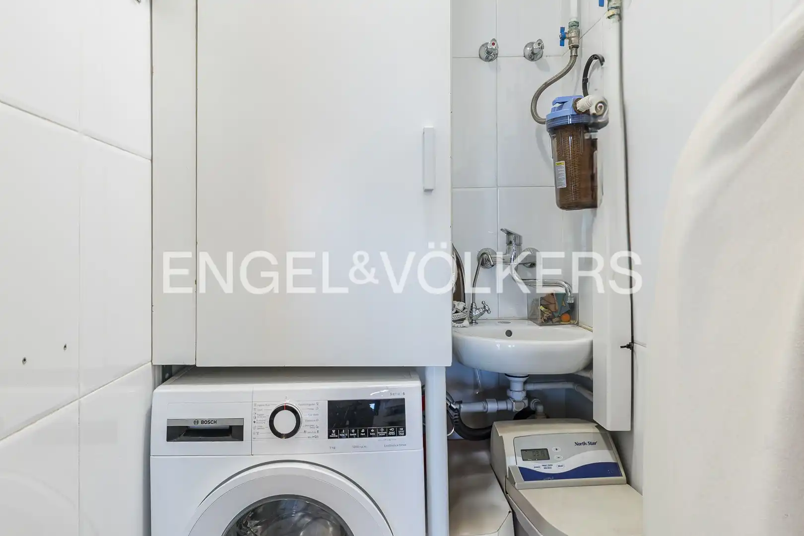 Cocina de Ático en venta en Sant Joan Despí con Aire acondicionado, Calefacción y Parquet