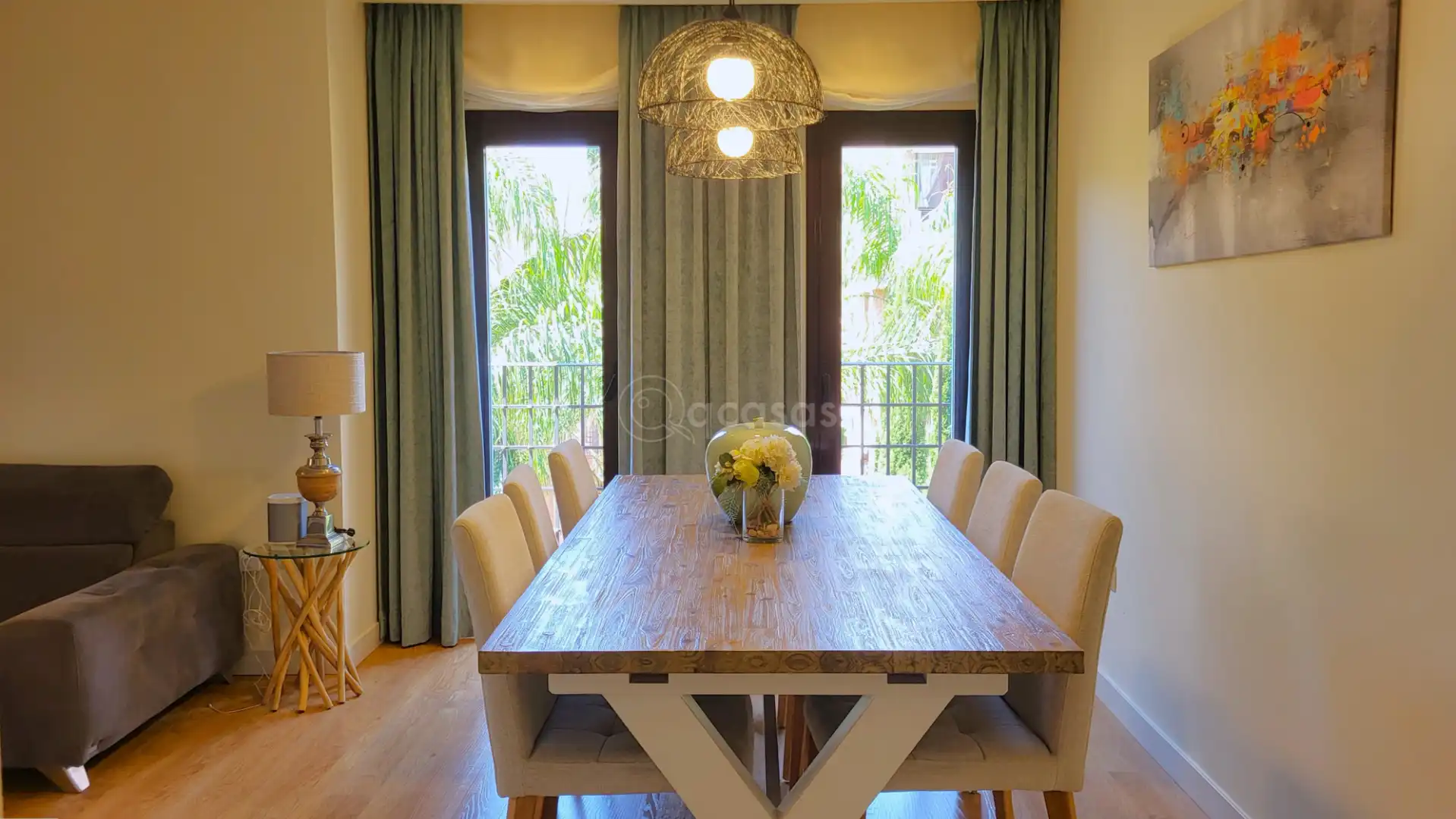Dining room of Flat for sale in Benalmádena  with Air Conditioner, Terrace and Furnished