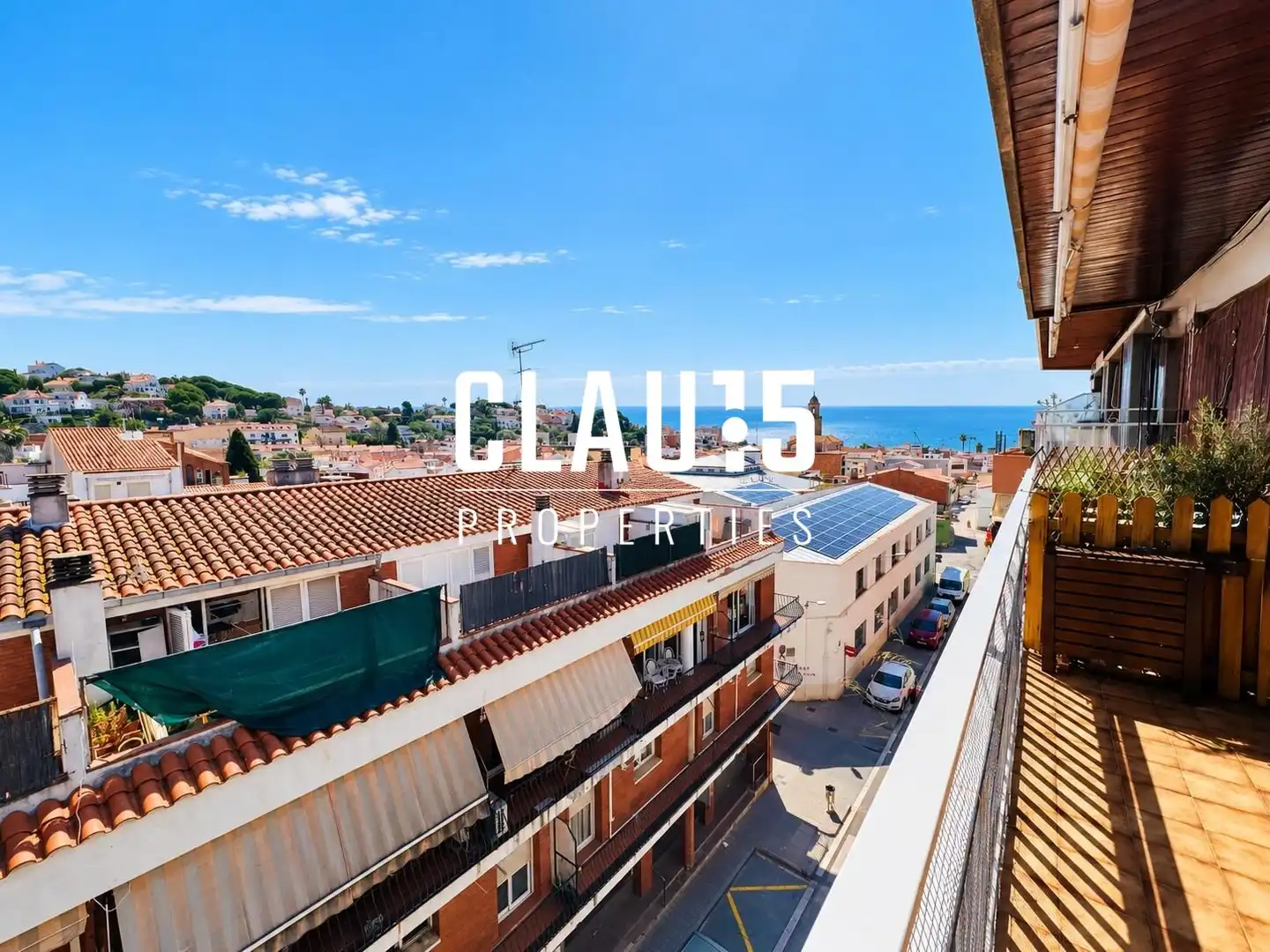 Vista exterior de Pis en venda en Canet de Mar amb Balcó