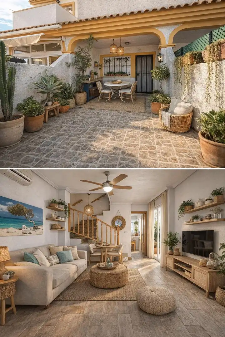 Terraza de Casa o chalet en venta en Cartagena con Aire acondicionado, Terraza y Amueblado