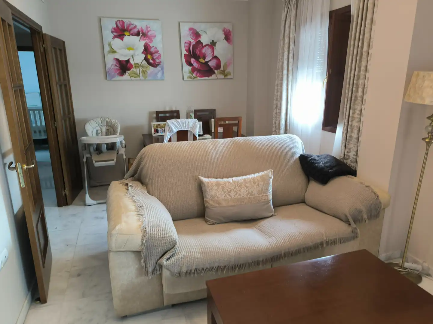 Sala d'estar de Àtic en venda en Écija amb Aire condicionat, Calefacció i Terrassa