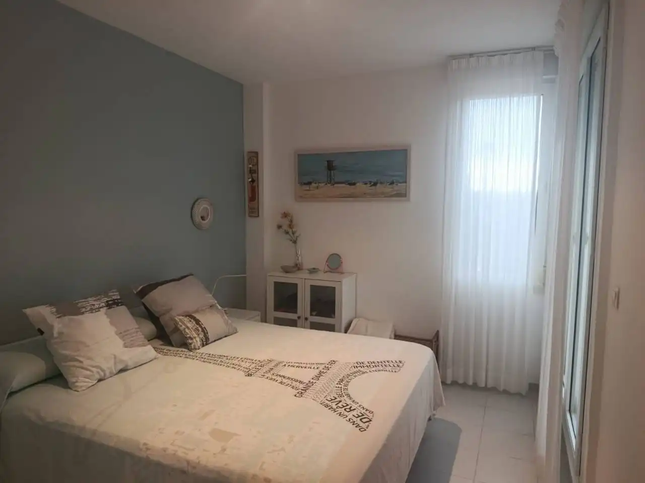 Bedroom of Flat for sale in Vinaròs  with Private garden, Terrace and Furnished