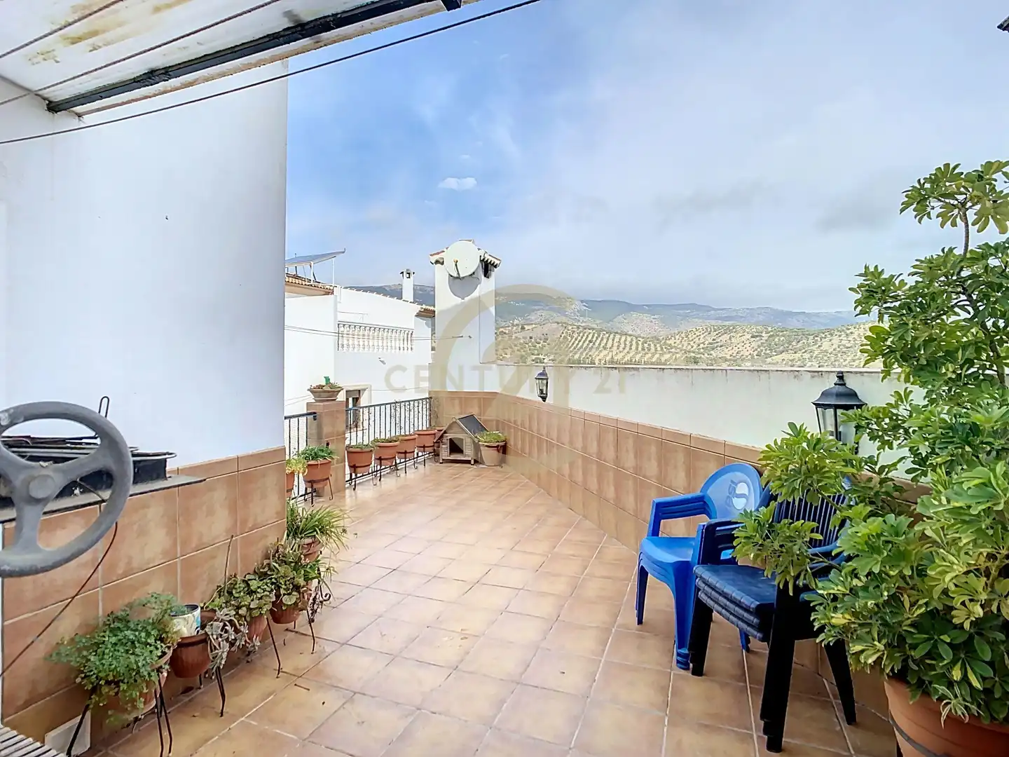 Terrassa de Casa o xalet en venda en El Burgo