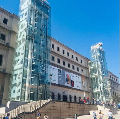 Exterior view of Flat for sale in  Madrid Capital  with Heating and Terrace