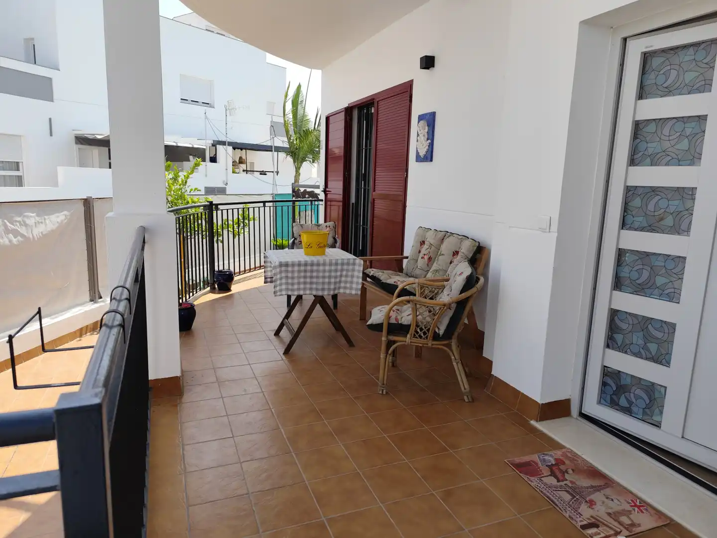Terraza de Casa o chalet de alquiler en Sanlúcar de Barrameda con Terraza, Piscina y Amueblado