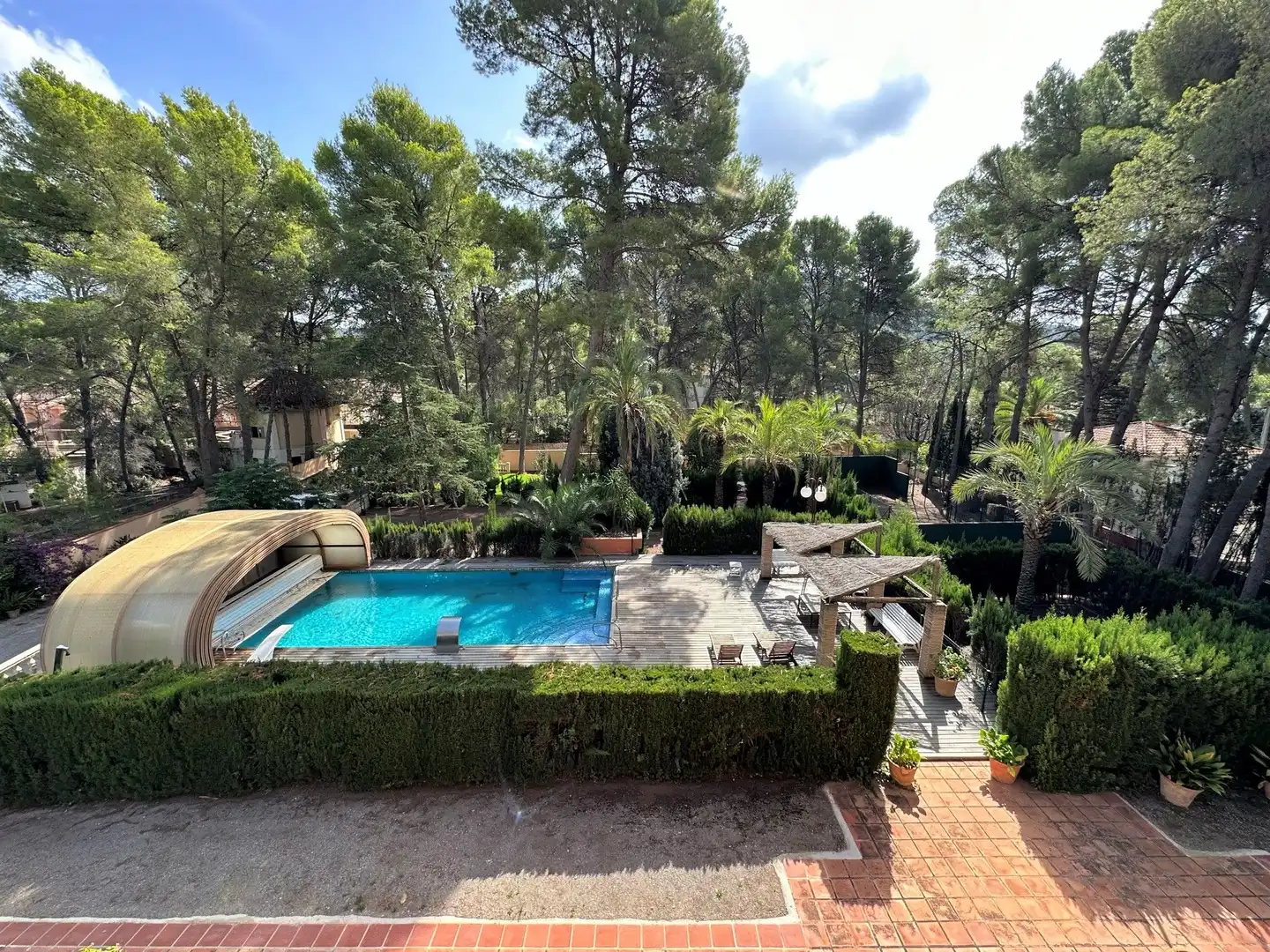 Garden of Houses for sale in Náquera  with Air Conditioner, Heating and Private garden