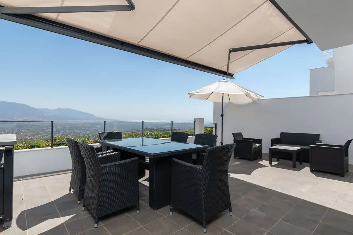 Terraza de Casa adosada en venta en Ojén con Terraza, Trastero y Piscina