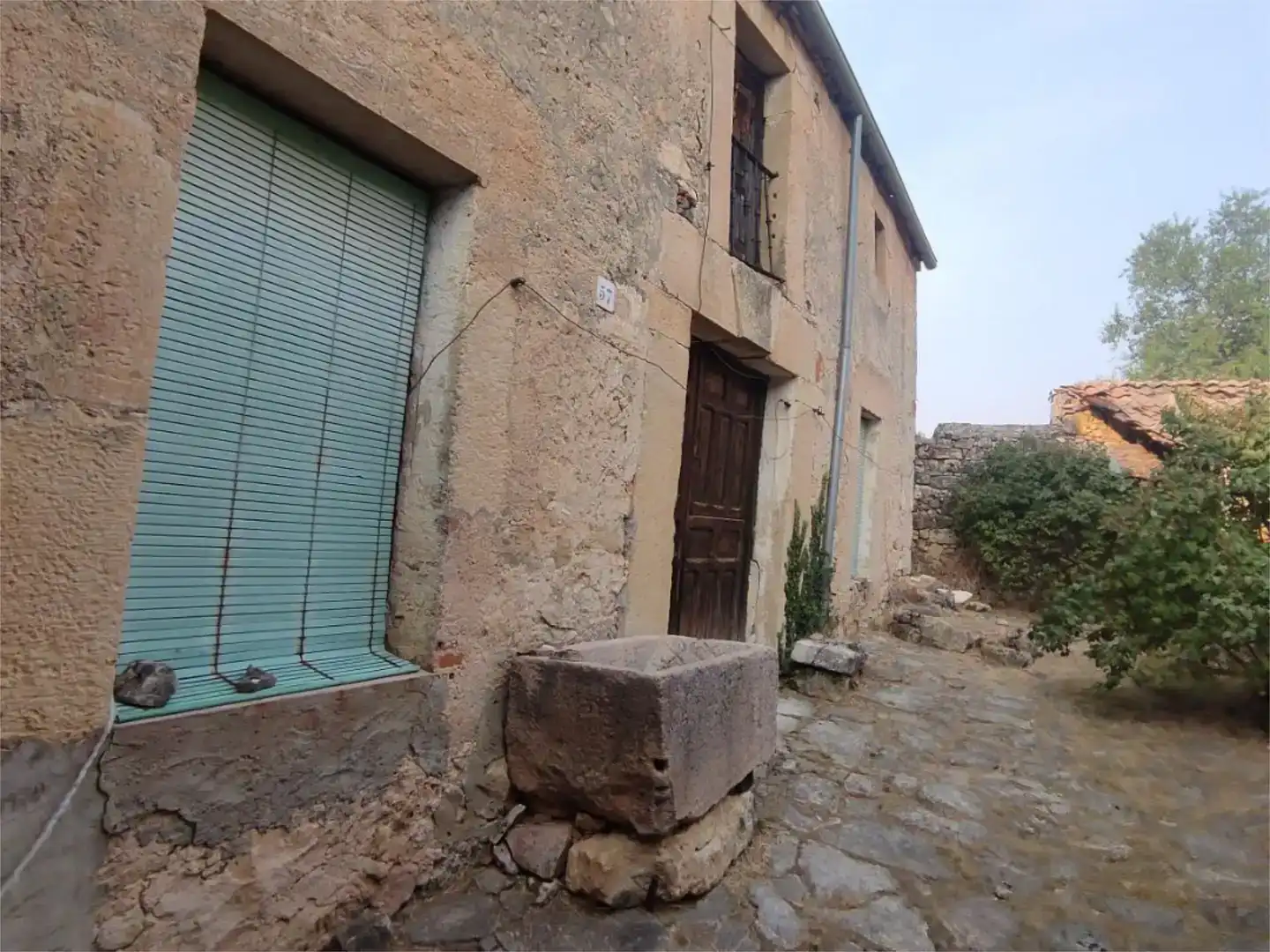 Vista exterior de Pis en venda en Valleruela de Sepúlveda amb Traster