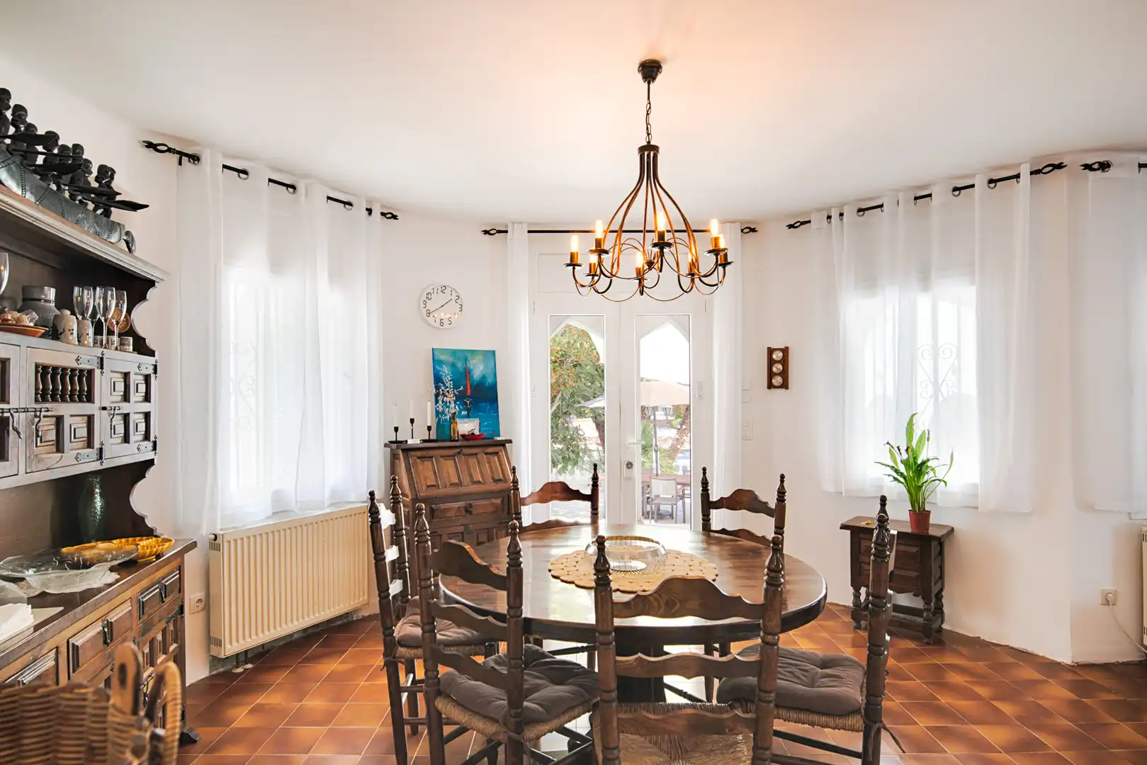 Dining room of Houses for sale in Empuriabrava  with Air Conditioner and Private garden