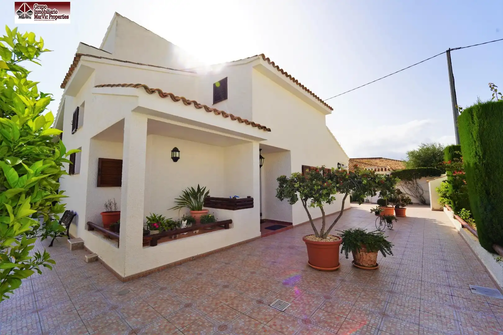 Vista exterior de Casa o chalet en venta en Benidorm con Calefacción, Jardín privado y Terraza