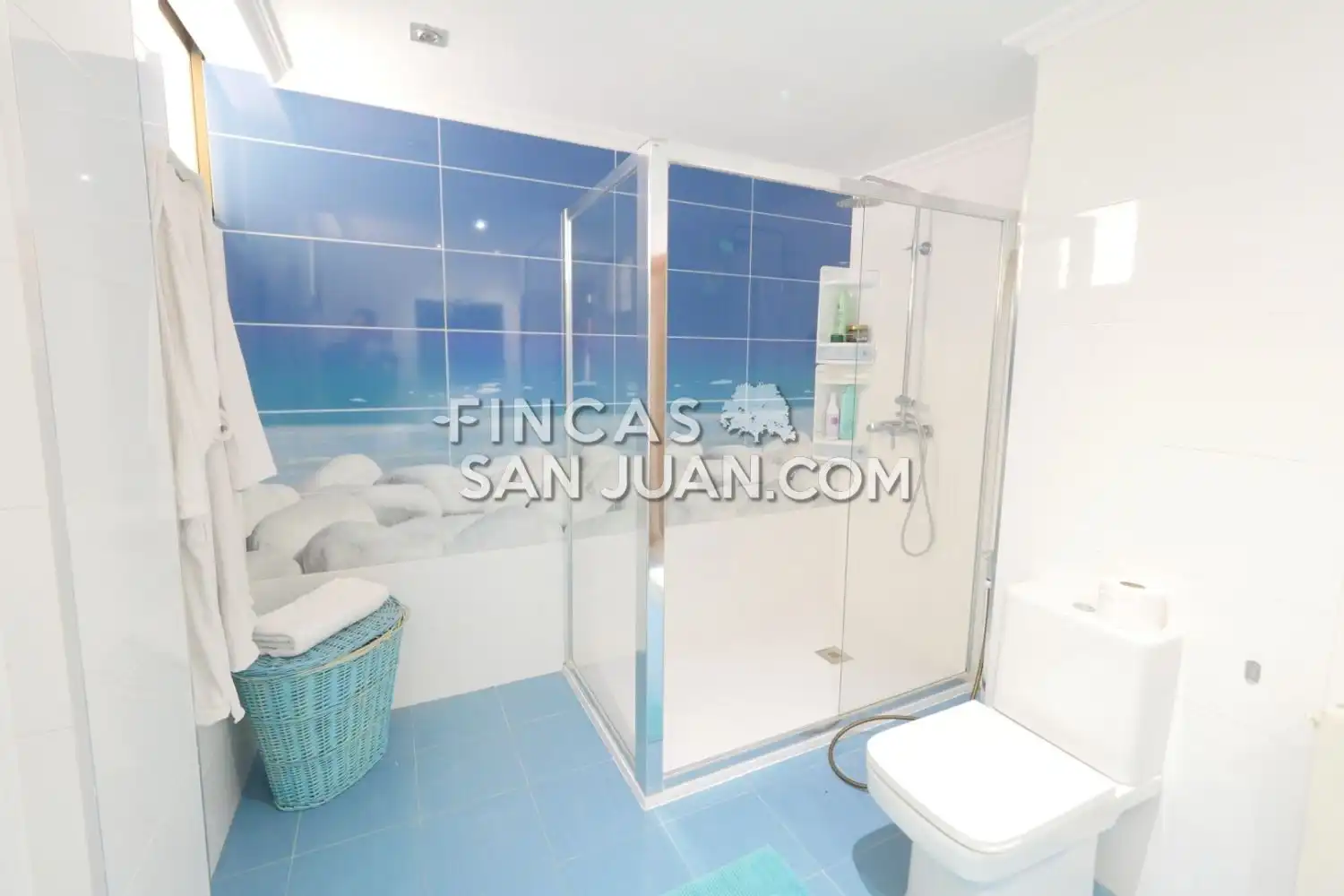 Baño de Casa o chalet en venta en Mutxamel con Terraza, Piscina y Balcón