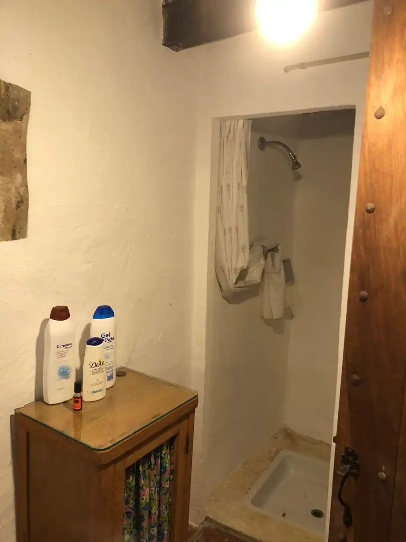 Baño de Finca rústica en venta en Olot con Aire acondicionado, Calefacción y Jardín privado