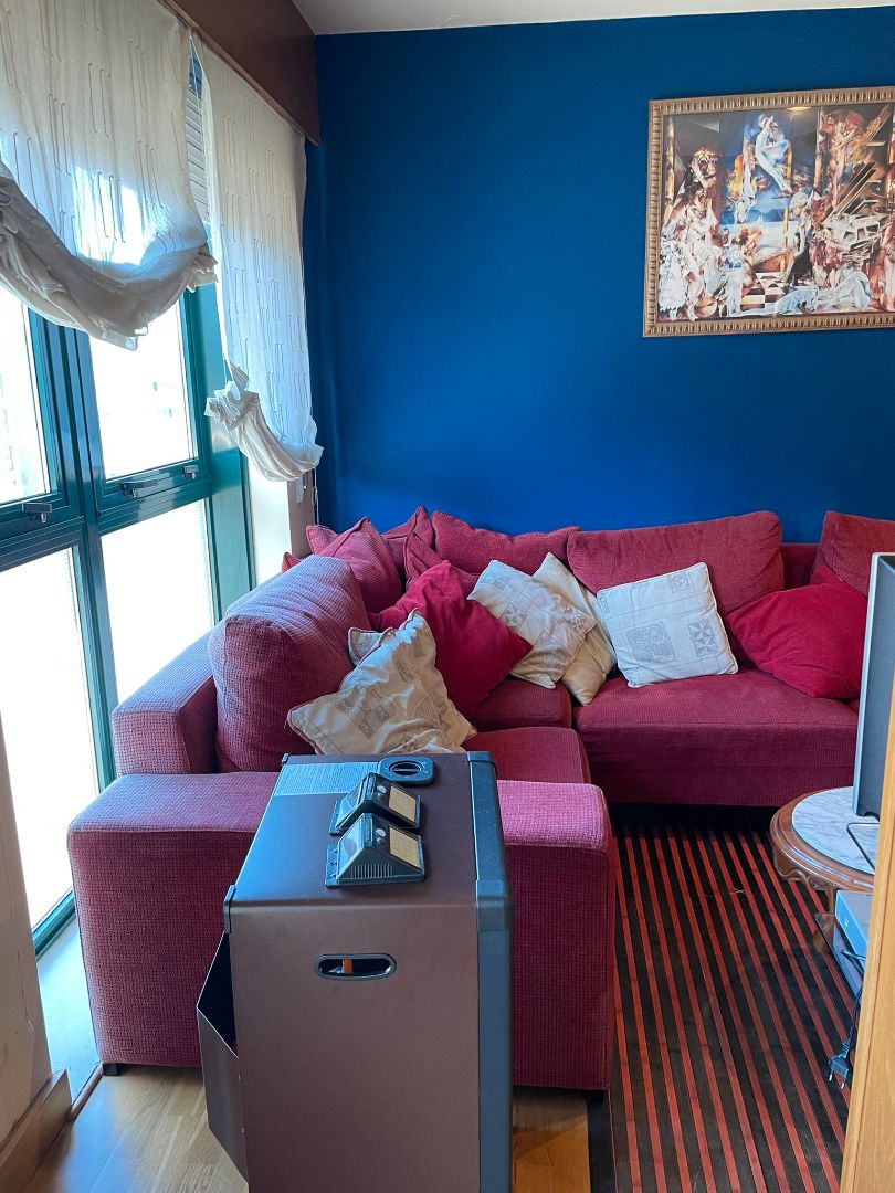 Living room of Flat to rent in Santiago de Compostela   with Furnished