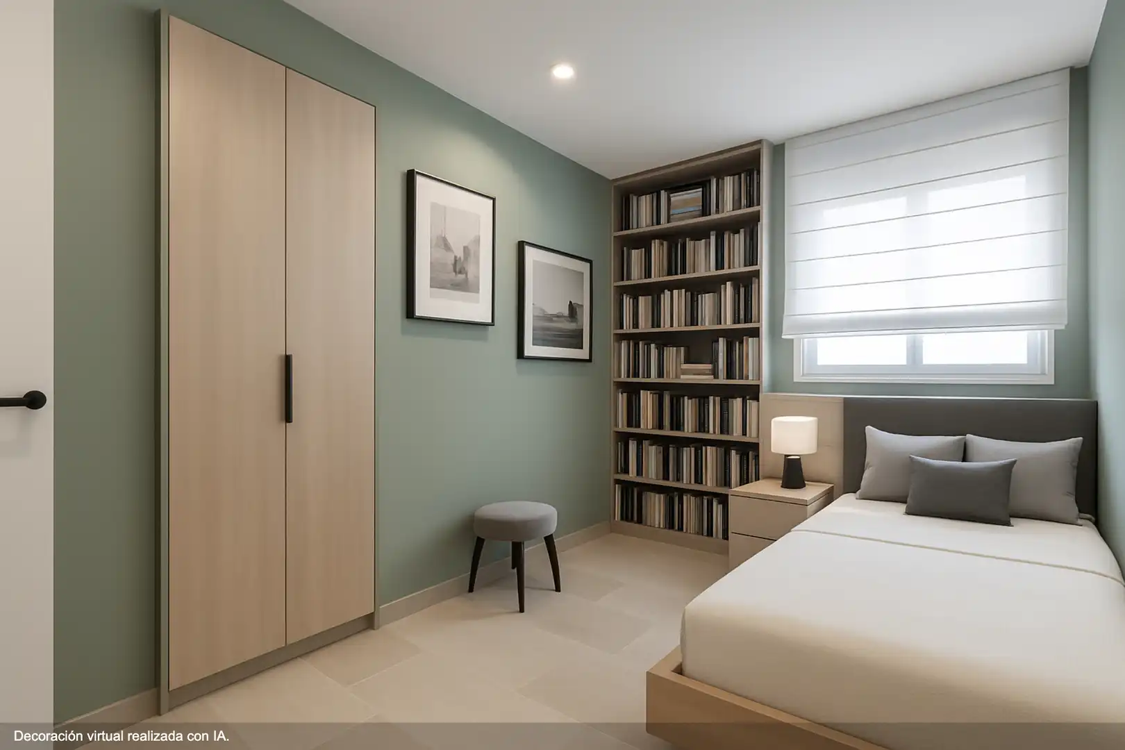 Schlafzimmer von Maisonette zum Verkauf in Sitges mit Klimaanlage, Heizung und Terrasse