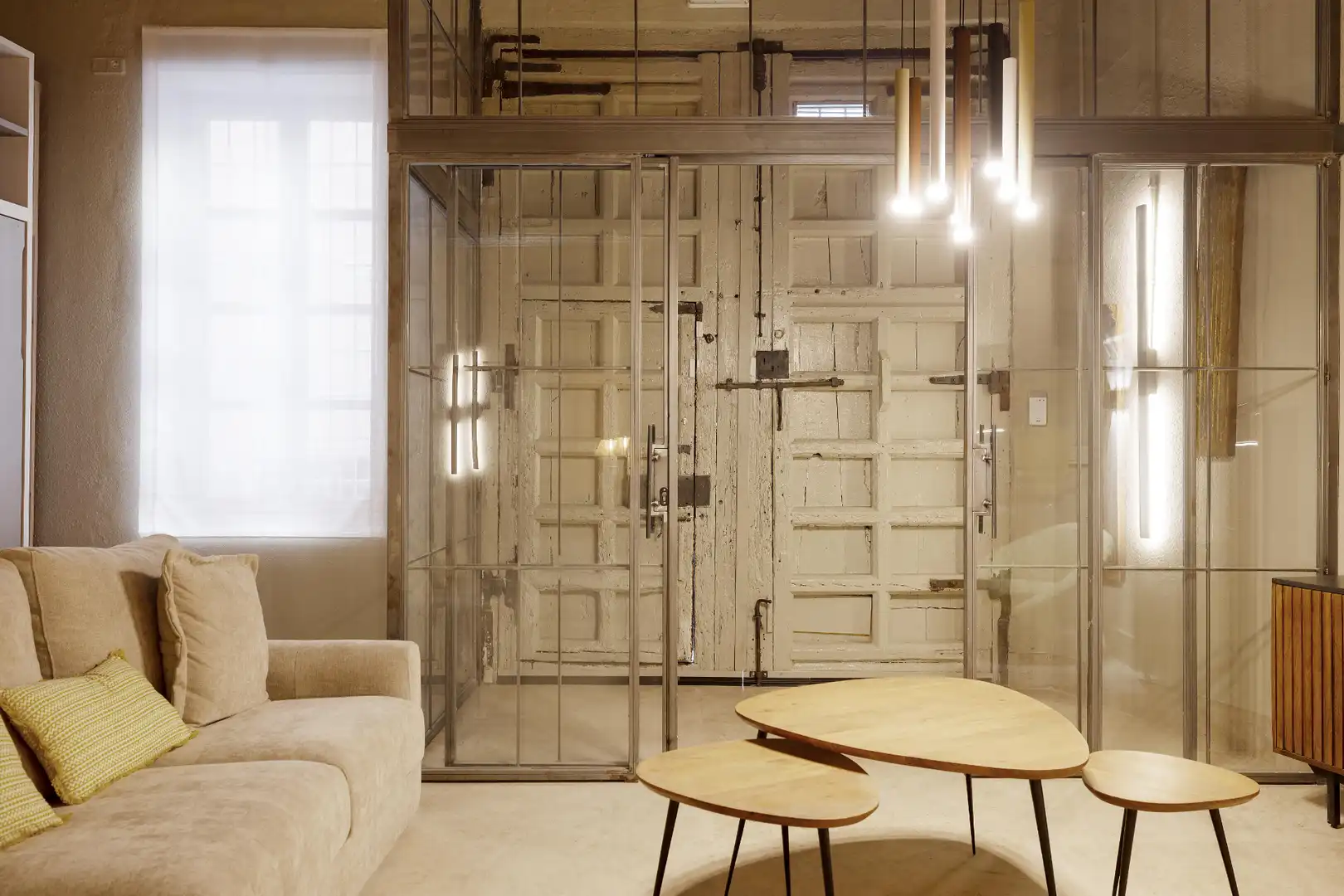 Sala de estar de Loft en venta en Málaga con Aire acondicionado, Calefacción y Terraza
