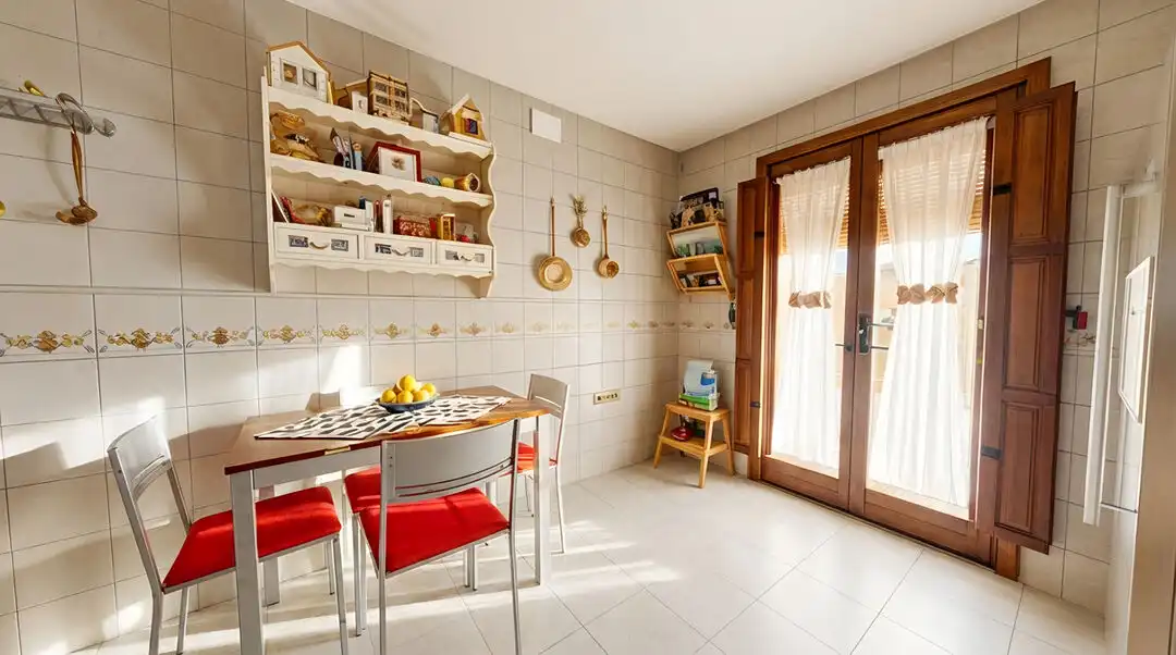 Kitchen of Houses for sale in Campo Real  with Air Conditioner, Heating and Private garden