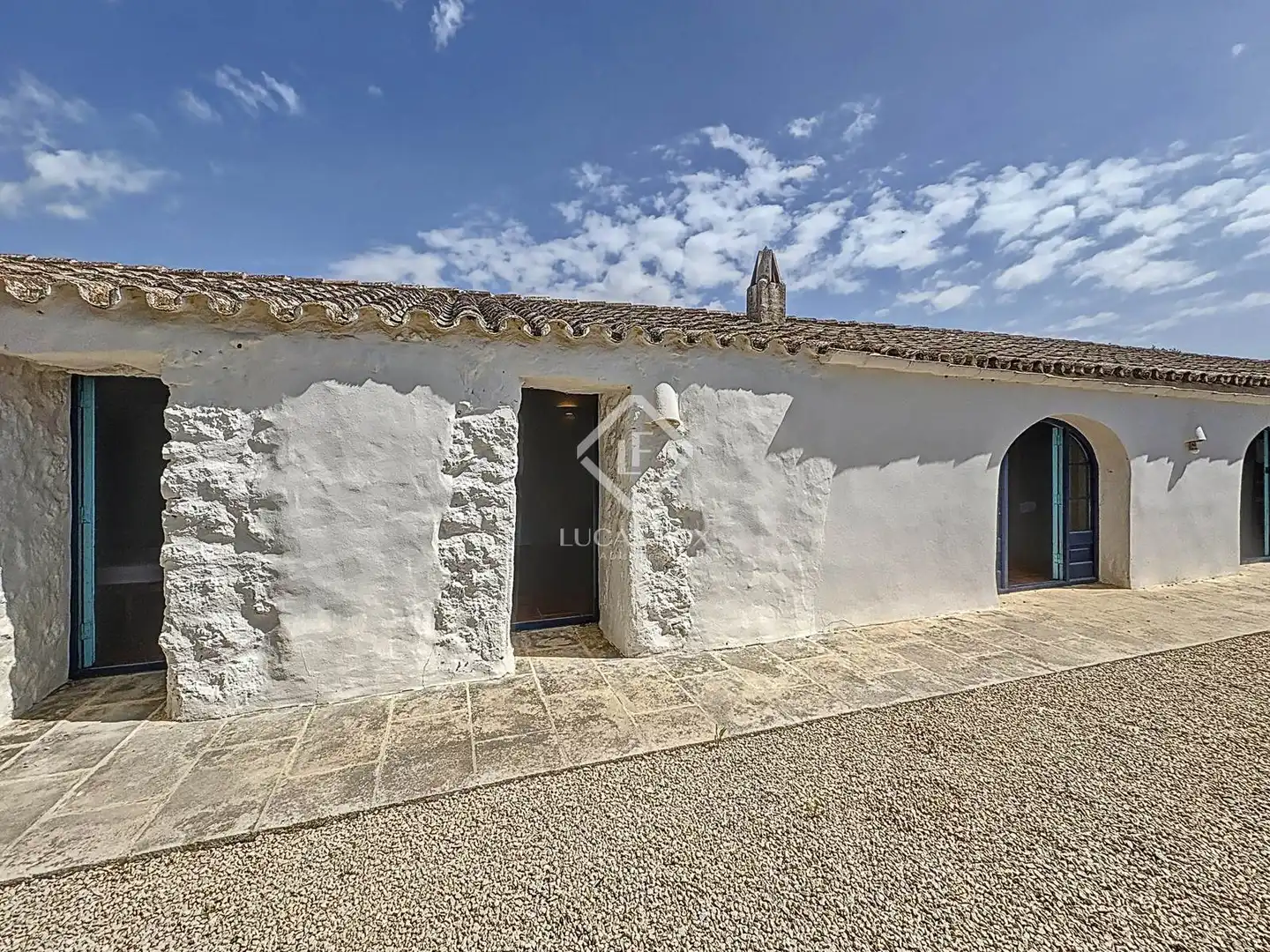 Vista exterior de Finca rústica en venta en Es Castell con Aire acondicionado, Calefacción y Jardín privado