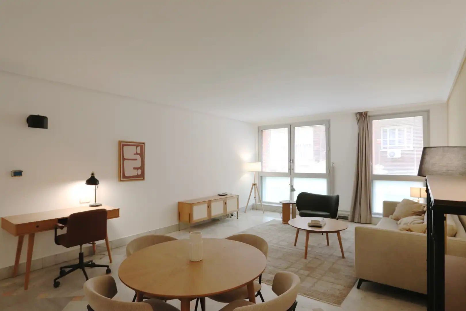 Living room of Flat for sale in Madrid  with Air Conditioner, Heating and Private garden