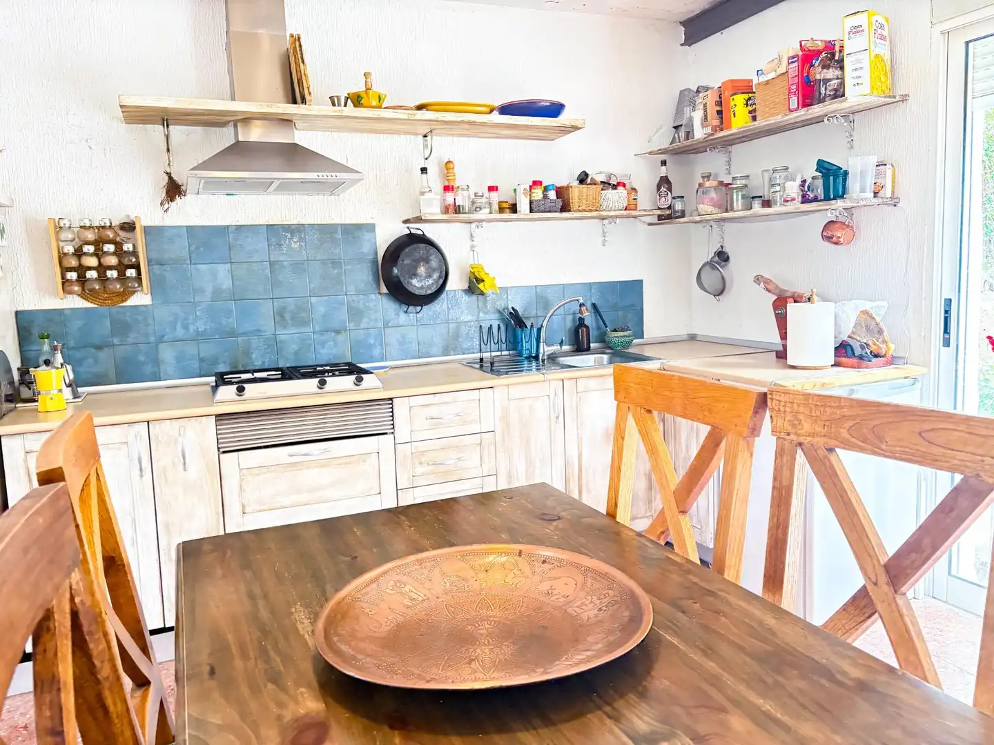 Cocina de Casa o chalet en venta en Tibi con Aire acondicionado, Calefacción y Jardín privado