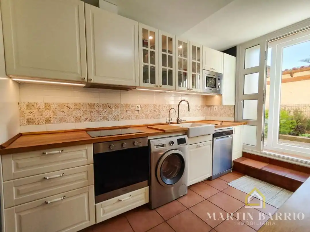 Cocina de Casa o chalet en venta en Muskiz con Calefacción, Jardín privado y Terraza