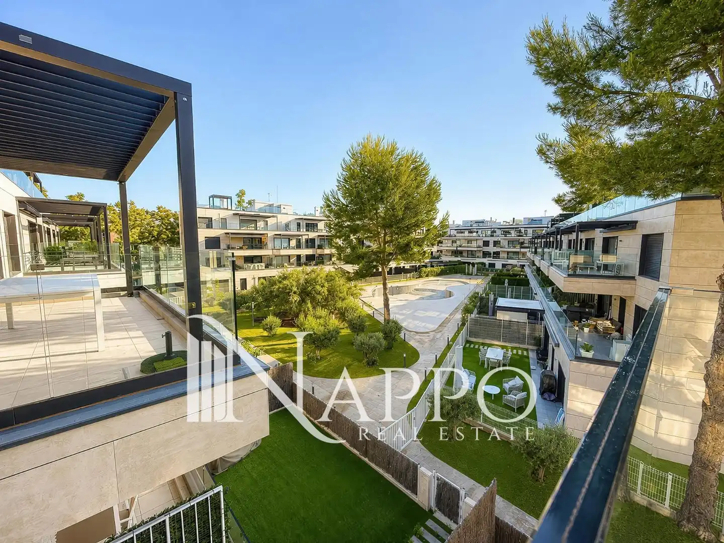 Terrasse von Wohnung zum Verkauf in Calvià mit Klimaanlage, Heizung und Terrasse