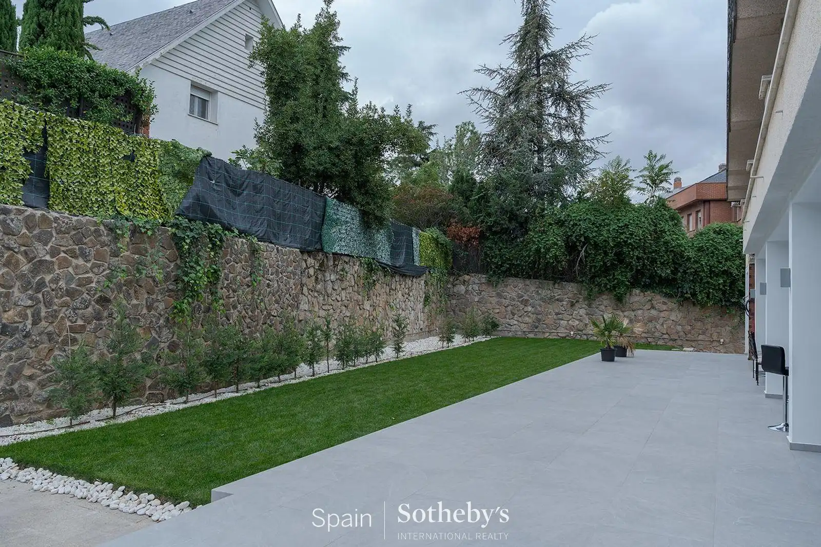 Jardí de Casa o xalet en venda en Madrid amb Aire condicionat, Jardí privat i Terrassa