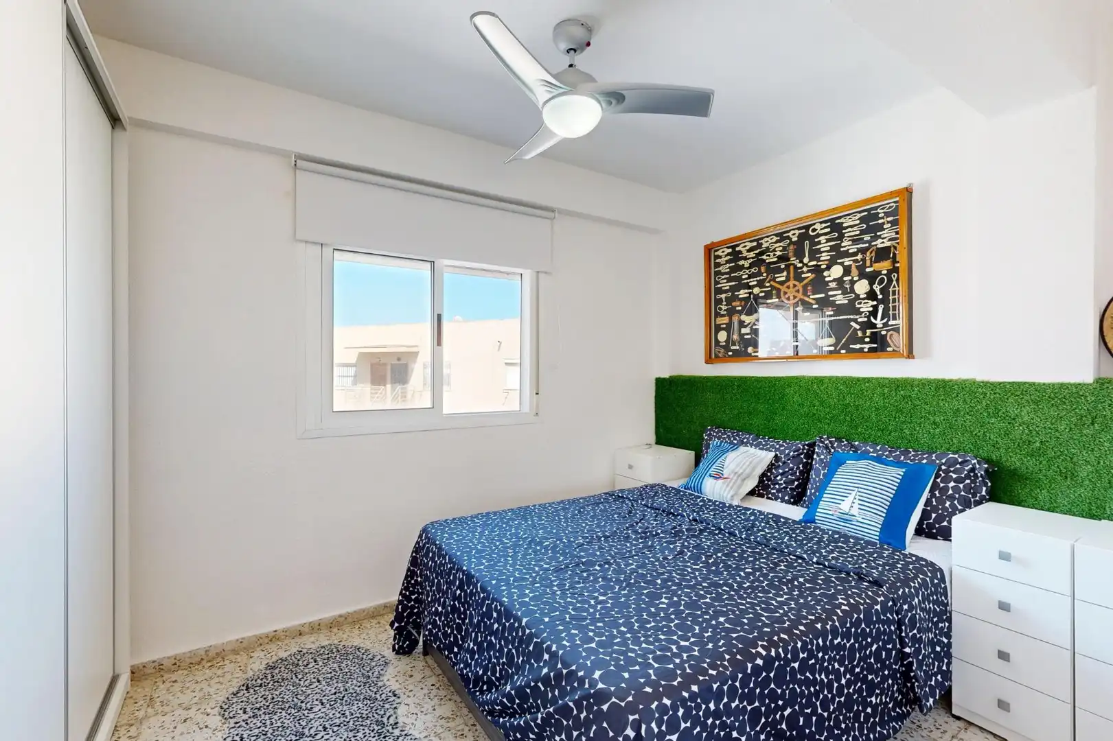 Dormitori de Apartament en venda en Cartagena amb Aire condicionat, Terrassa i Balcó