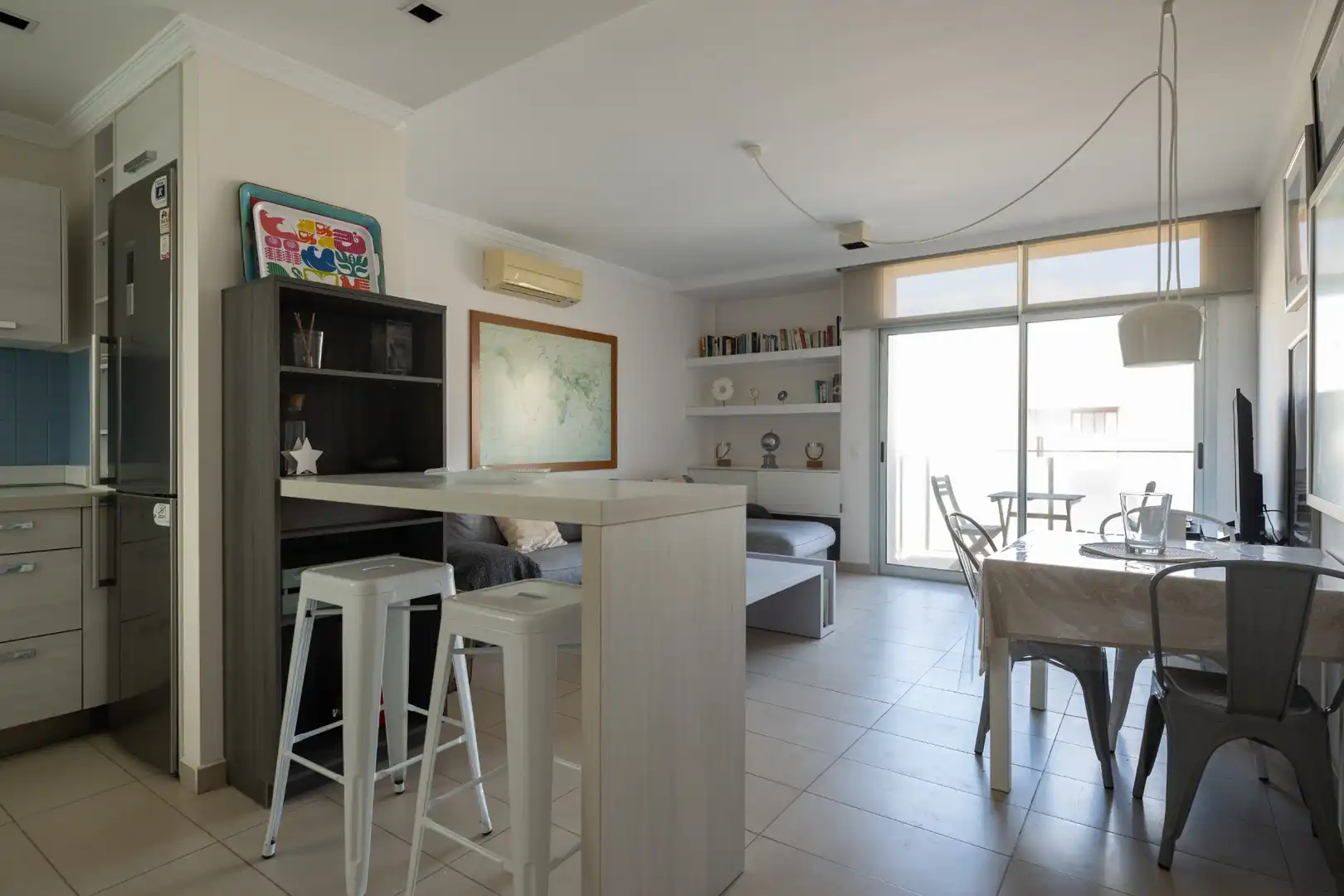 Wohnzimmer von Wohnung zur Miete in Telde mit Klimaanlage, Terrasse und Möbliert