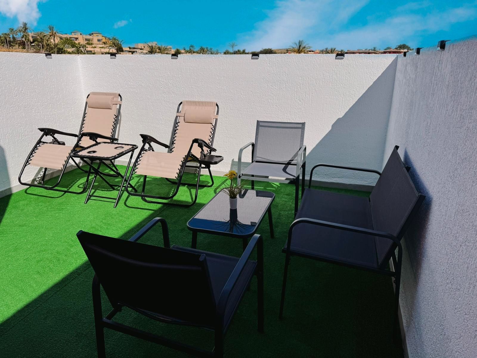 Terrace of Single-family semi-detached for sale in Vera  with Private garden, Terrace and Storage room