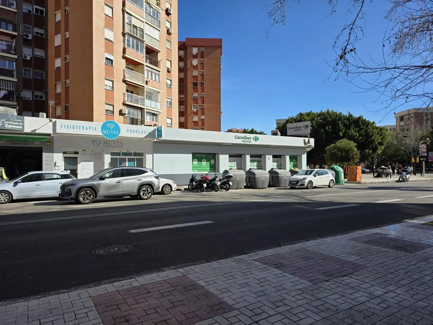 Exterior view of Flat for sale in Málaga  with Heating and Furnished