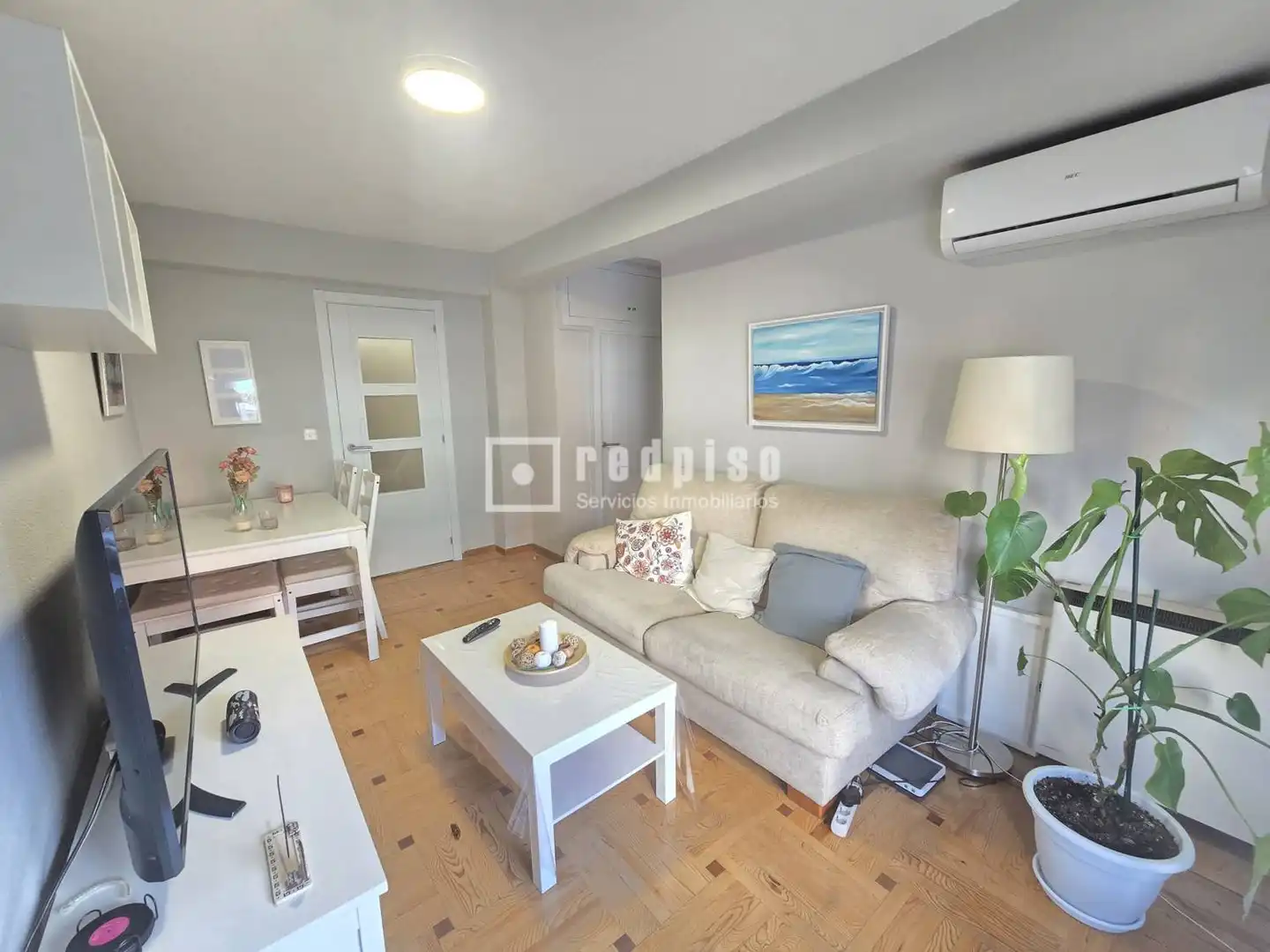 Sala d'estar de Pis en venda en Madrid amb Aire condicionat, Calefacció i Terrassa