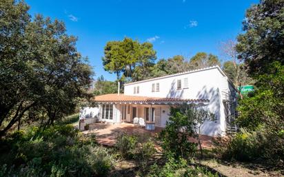 Exterior view of House or chalet for sale in Matadepera  with Private garden and Terrace