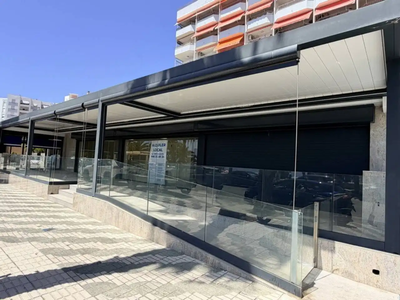 Terrassa de Local de lloguer en Almuñécar amb Aire condicionat i Alarma