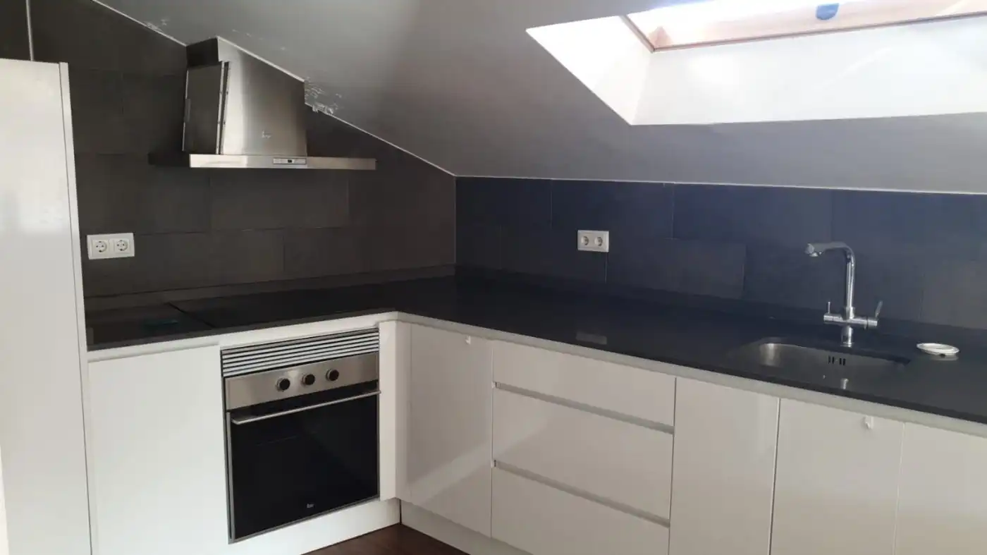 Cocina de Ático de alquiler en Murcia con Aire acondicionado, Calefacción y Terraza