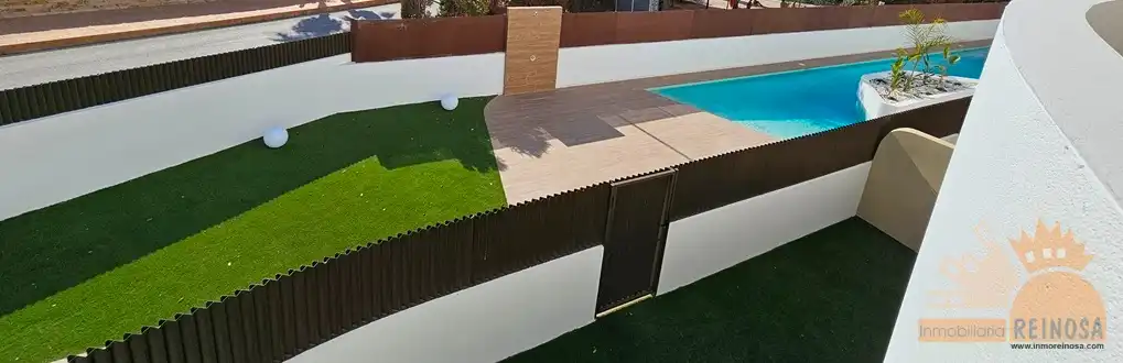 Piscina de Planta baja en venta en Molina de Segura con Aire acondicionado, Jardín privado y Parquet
