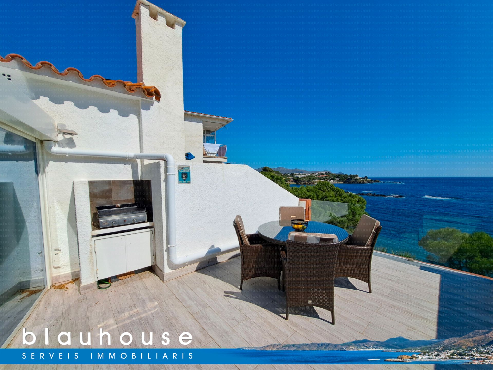 Terrace of Duplex for sale in Llançà  with Air Conditioner, Terrace and Washing machine