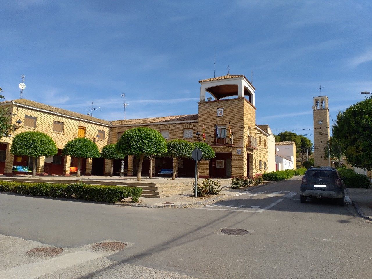 Vista exterior de Casa o xalet en venda en Tauste