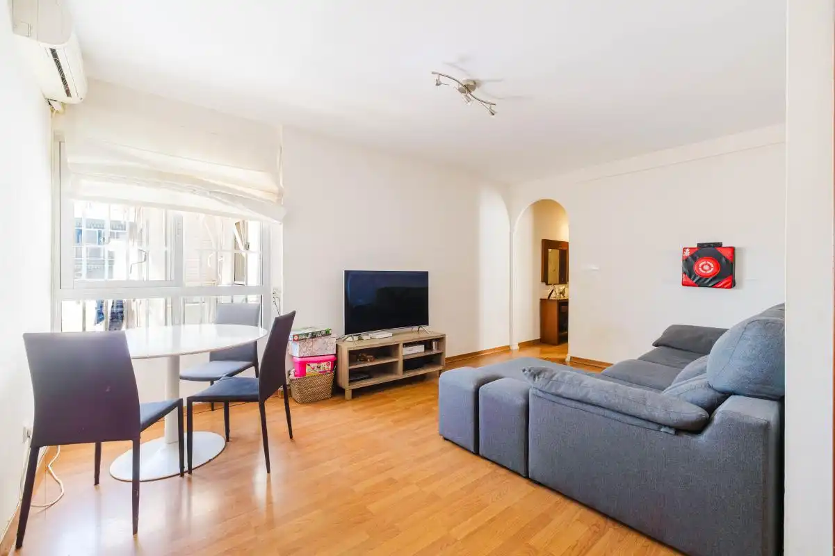Living room of Flat for sale in Málaga  with Air Conditioner, Heating and Terrace
